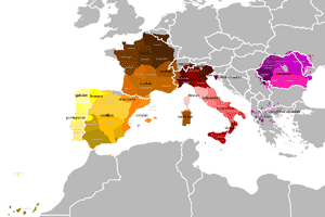 Ejemplos de las lenguas romances, románicas o neolatinas