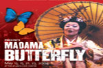 Cartel de la ópera Madame Butterfly, de Puccini