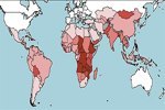 Mapa de la FAO acerca del hambre en el mundo en 2010