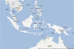 Mapa del archipiélago Malayo