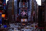 Times Square, en el centro de Manhattan