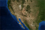 La falla de San Andrés se extiende a lo largo de la costa oeste de Norteamérica