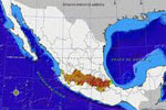 El Eje Neovolcánico o Sistema Volcánico Transversal, una de las principales cordilleras de México